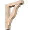 Ekena Millwork Funston Block Smooth Bracket w/ Offset Brace, Douglas Fir, 7 1/2"W x 36"D x 44"H BKT0806X36X44FST05SDF - alternate 1